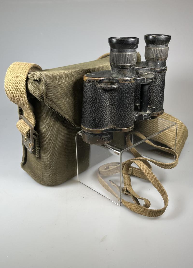 WW2 British, Number 2 Prismatic 6x30 Binoculars, 1942.