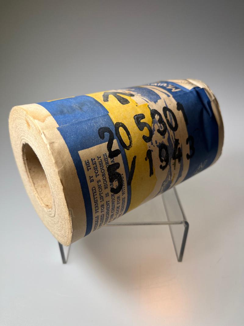 WW2 British Army Toilet Roll