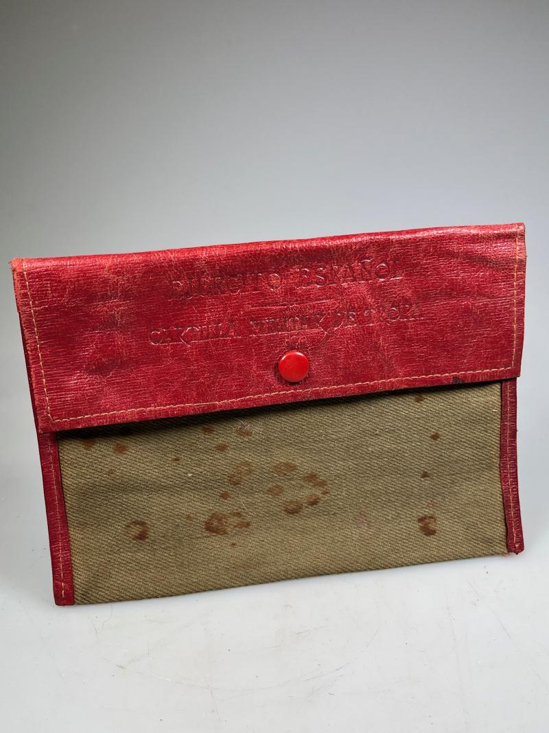 Spanish Civil War, People’s Army of the Republic, Wallet.