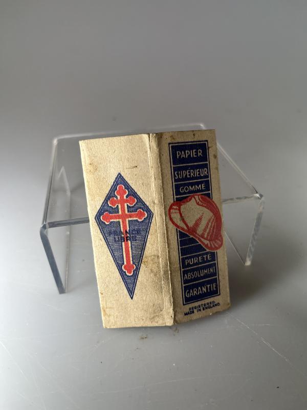 WW2 British/Free French, Cigarette Papers.