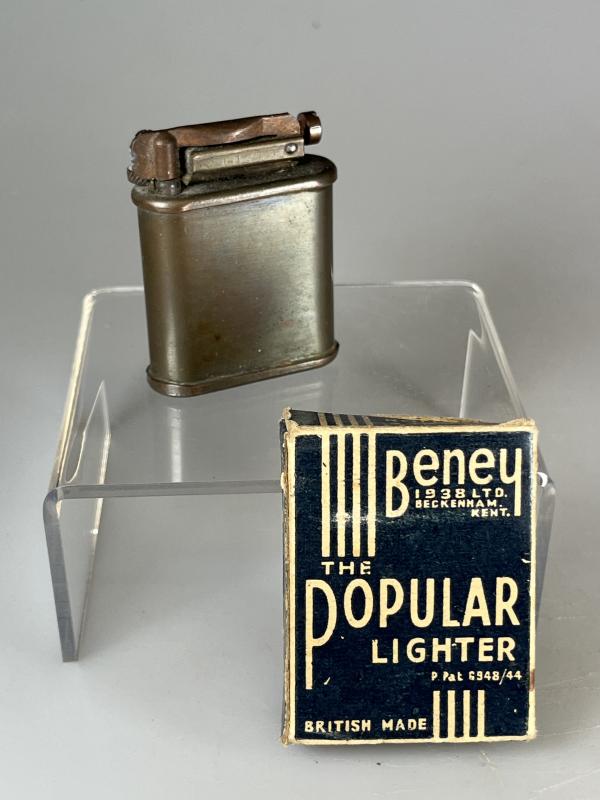 WW2 Period, British, ‘Beney Popular Utility Lighter’ with Original Packaging.