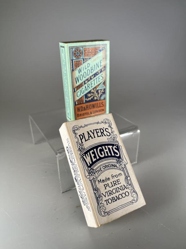 WW2 Period, British, Cigarette Packet Pairing.