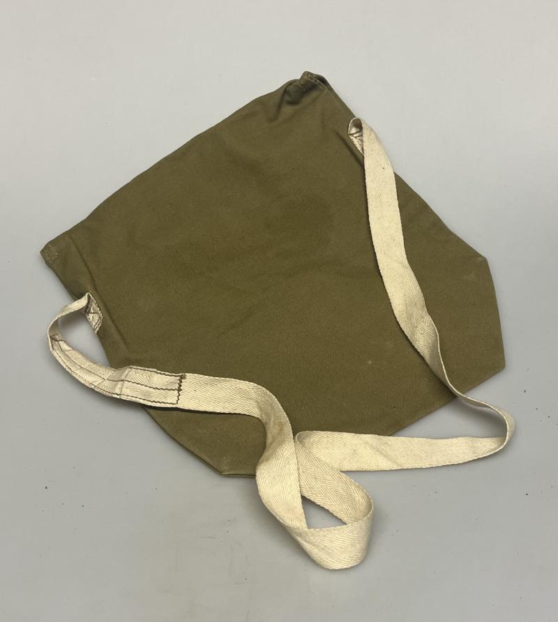 WW2, British, Civilian Duty Haversack, Unissued with Anti-Dim Tin and Cloth.