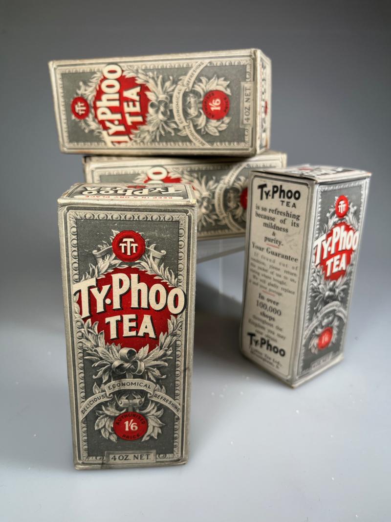 WW2 Era Unopened Packet of Ty-Phoo Tea, 4 Oz.