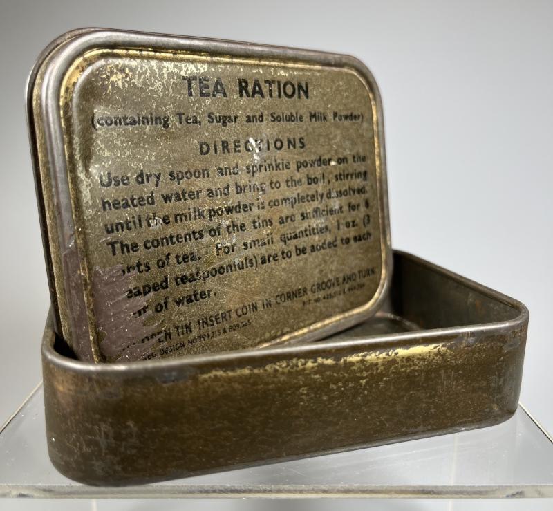 WW2 British Army Tea Ration Tin