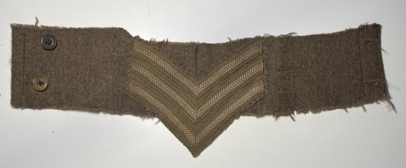 WW1, British, ‘Acting’ Sergeant Armband.