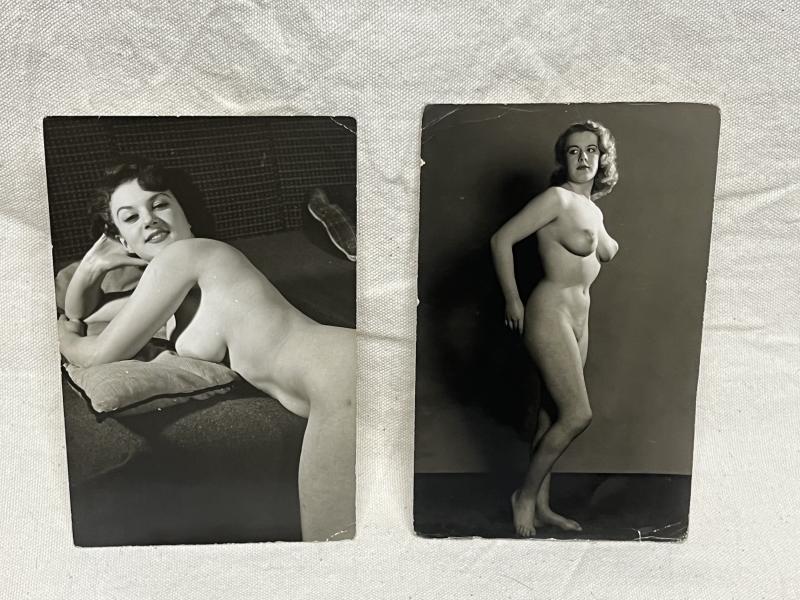 WW2 Era, European, ‘Naughty’ Postcards.