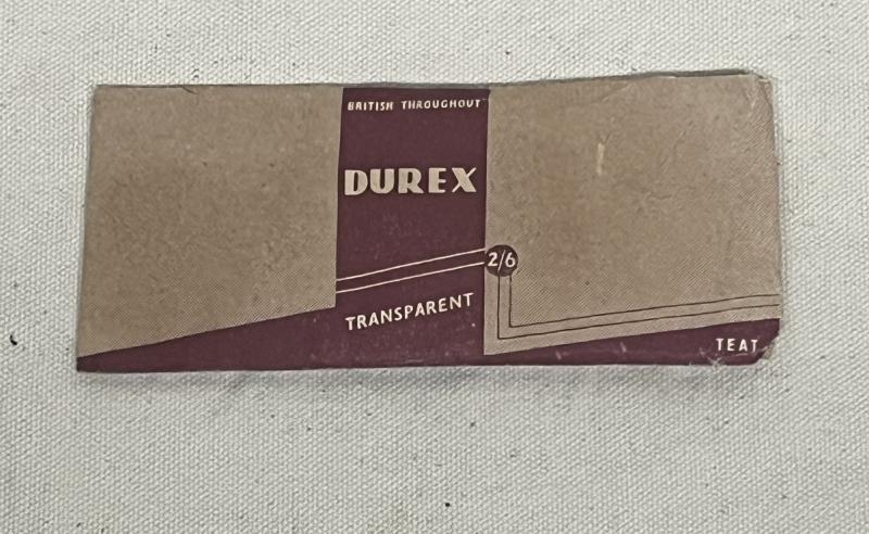 WW2, British, ‘Durex’, ULTRA-RARE, Prophylactic Condom.