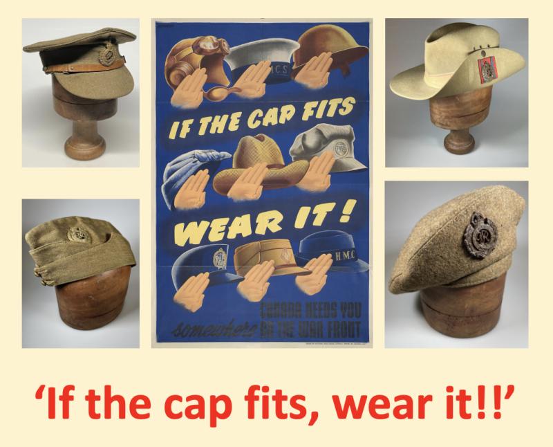 Ack-Ack Militaria | THIS WEEK: ‘If the cap fits, wear it!!’