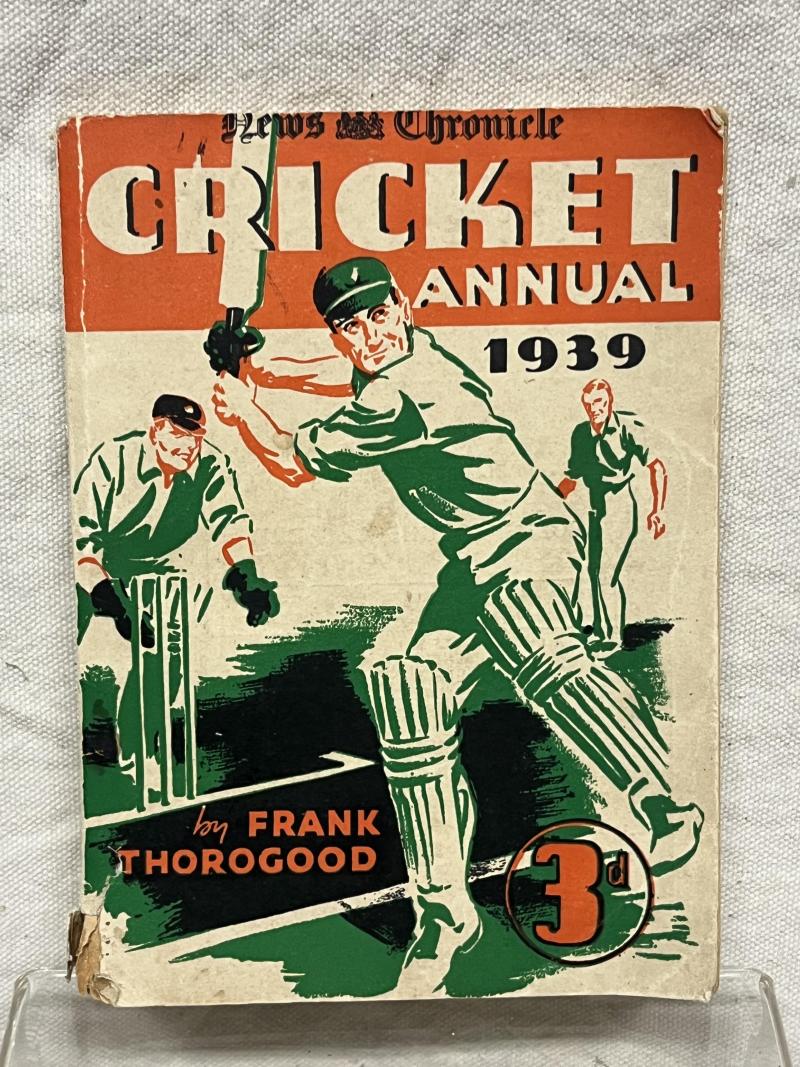 WW2 British, News Chronicle, Cricket Annual, 1939