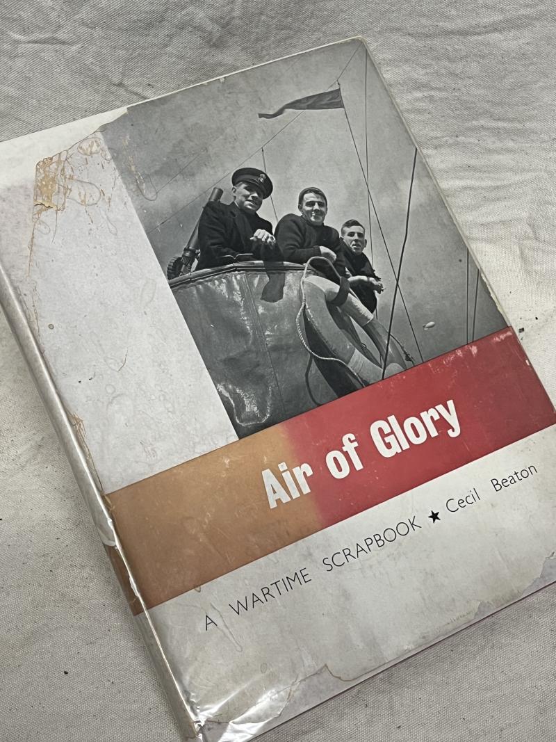 WW2 British, Book: 'Air of Glory' A Wartime Scrapbook, Cecil Beaton, 1941.