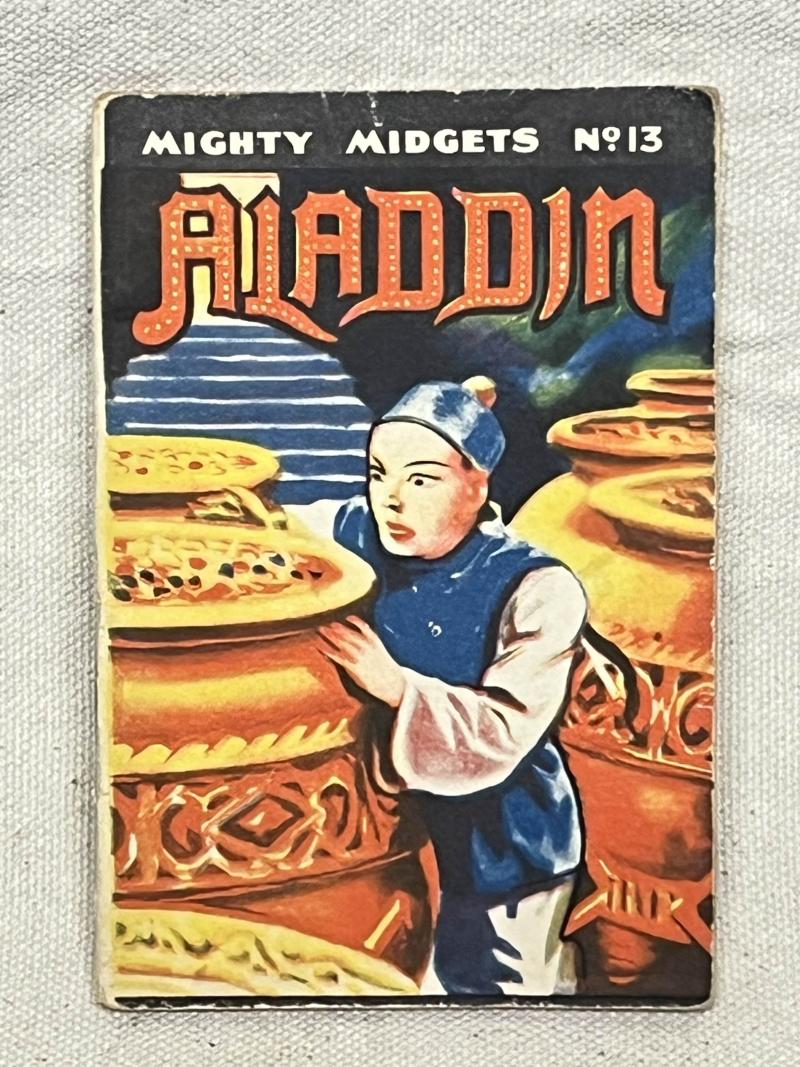 WW2 British, Book: 'Mighty Midget', No.13, Aladdin.