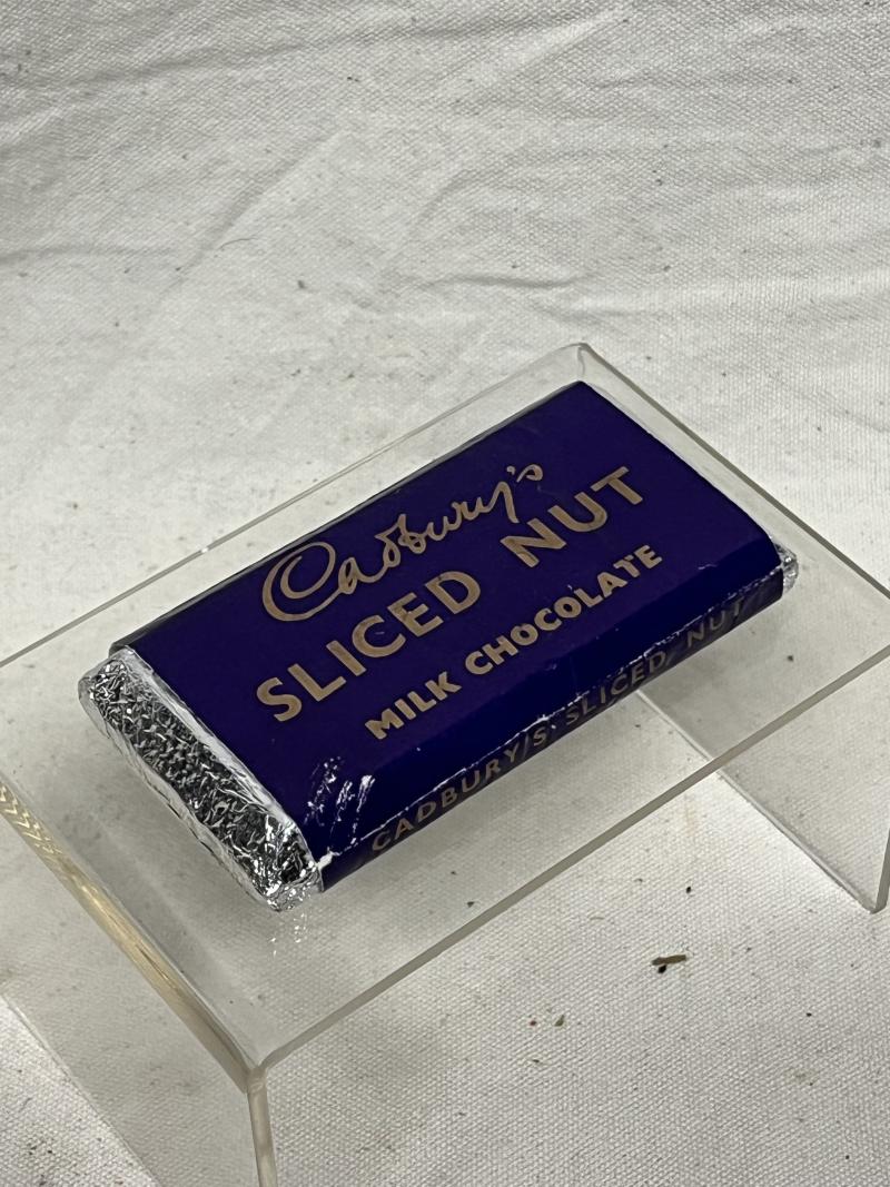 WW2 period, Cadbury's 'Sliced Nut' Milk Chocolate, Shop Display.