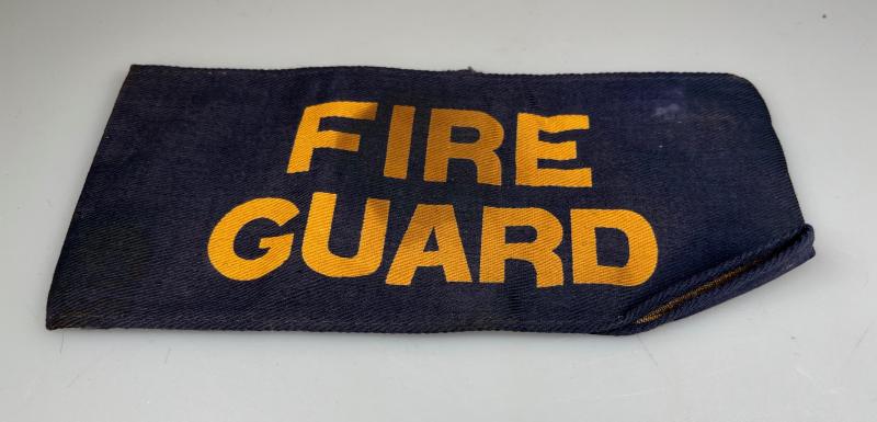 WW2 British, Civil ‘Fire Guard’ Armlet, Post August 1941.