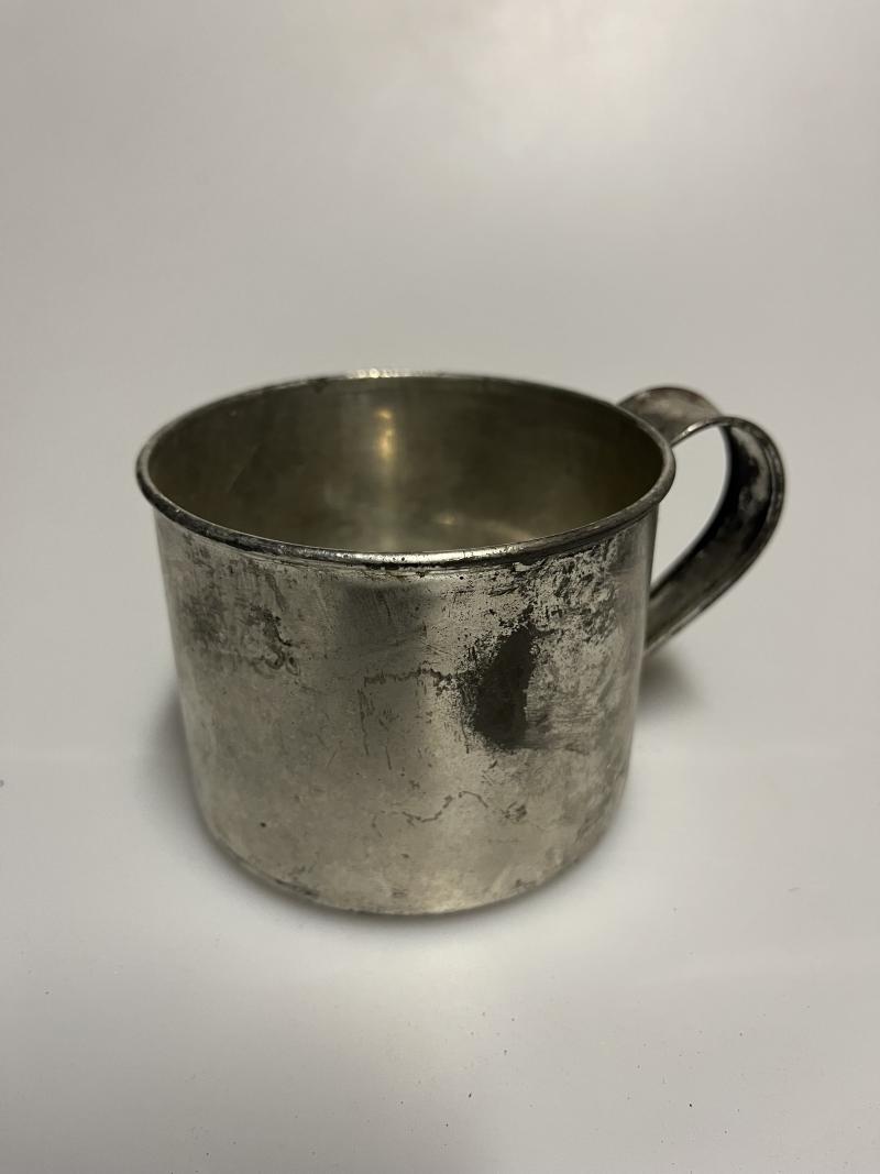 1940’s or 1950’s, British Army, Steel, Tinned Mug.