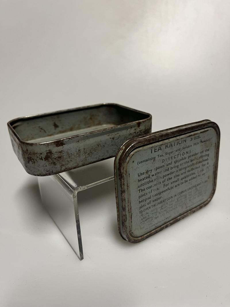 WW2 British Army Tea Ration Tin