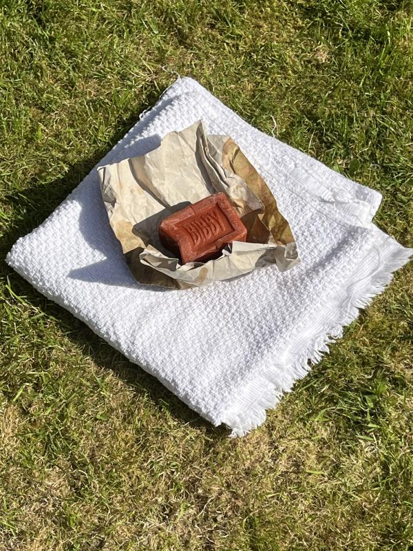 WW2, British, Soap and Towel Pairing