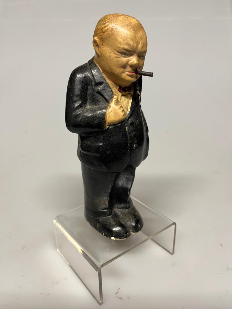 WW2 British, Homefront, Propaganda Figurine of Winston Churchill.