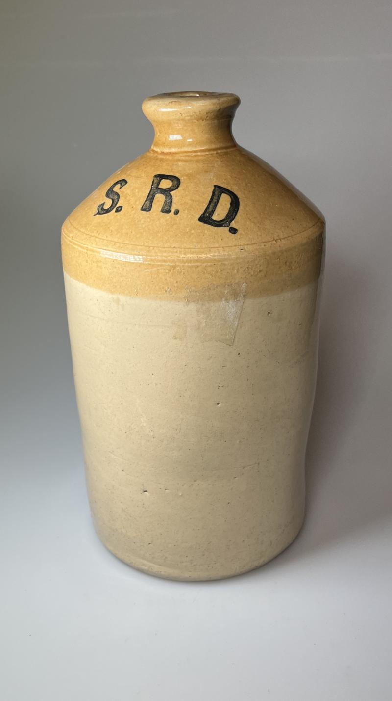 WW1/2 British SRD (Supply Reserve Depot) Rum Jar.