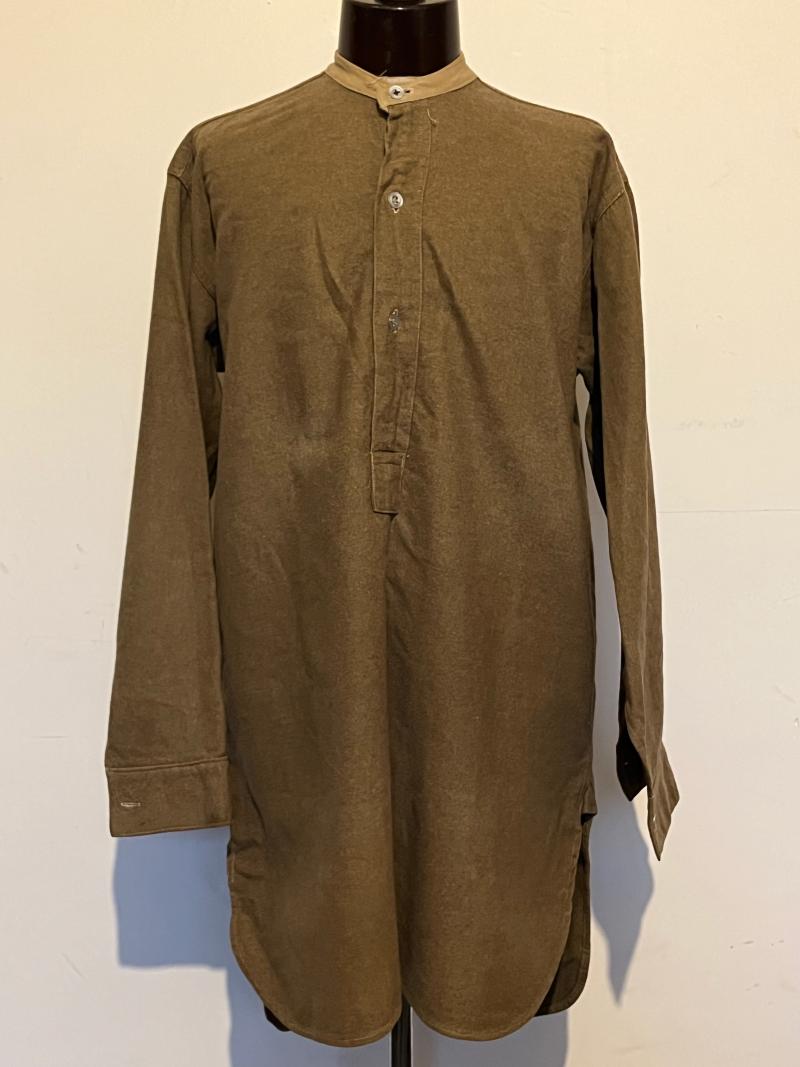 VERY RARE, WW2 British, Collarless Shirt.