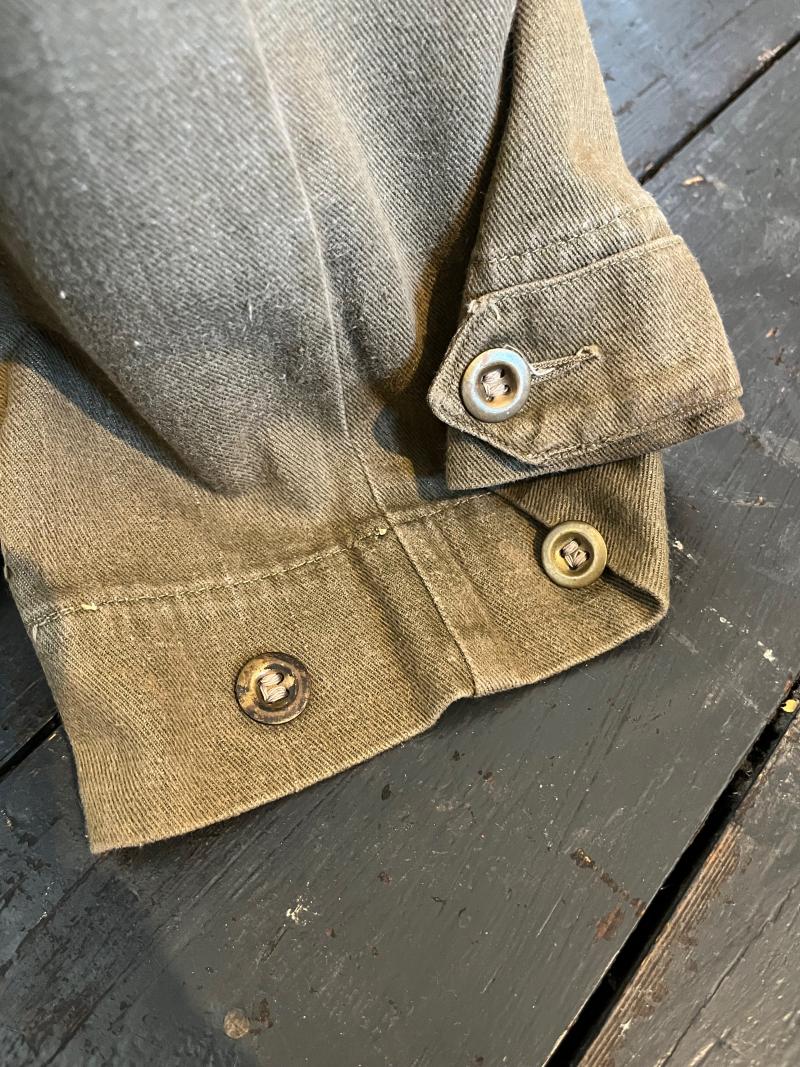 VERY RARE Early WW2 British, Denim Overall Trousers, Pre-mid 1941.